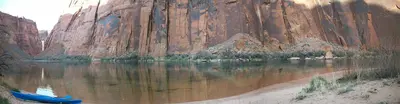 Ferry Swale Camp (down river) - panoramio
