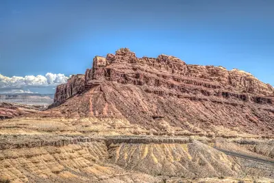 San Rafael Swell from Spotted Wolf Canyon View Area