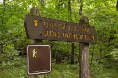 Airplane Hill Trail - Scenic Overlook Deck, Fort Ridgely State Park, Minnesota (27749232554)