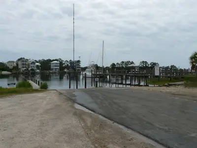 Timber Island boat ramp