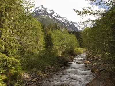 South fork Sauk River at Monte Cristo 2014-05-31