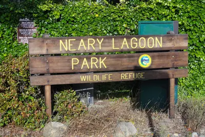 Neary Lagoon Park Wildlife Refuge Sign