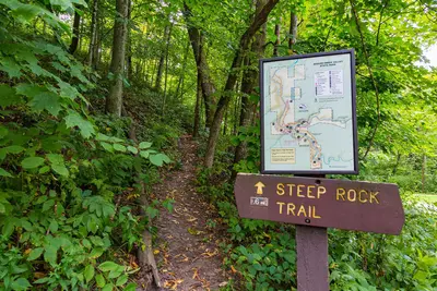 Steep Rock Trail - Beaver Creek Valley State Park (37269617965)