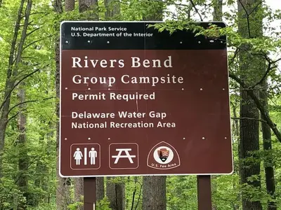 Sign at the entrance