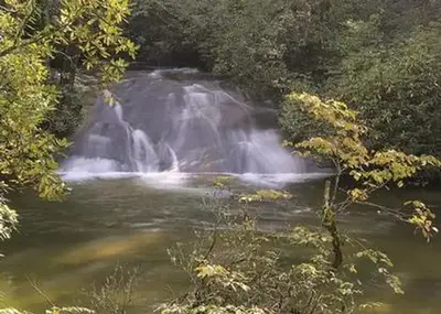 Cove creek upper group campsite.