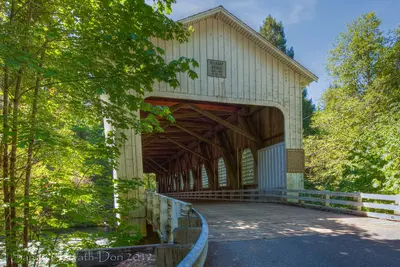 Belknap Bridge, Lane County OR, McKenzie River (7994687028)
