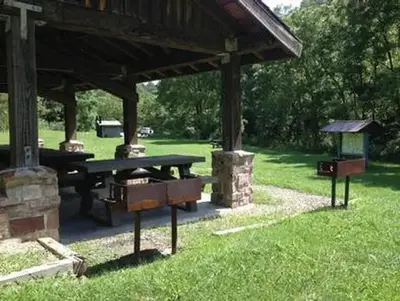 Raven cliff picnic shelter