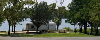 Campsite at Chicken Creek Park