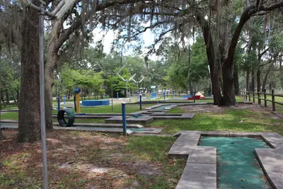 Reed Bingham State Park miniature golf 8