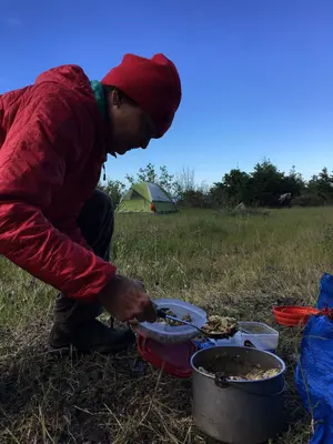 Serving Dinner in the King Range National Conservation Area (29211974783)