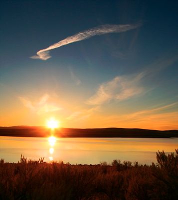 Morning at Antelope Reservoir