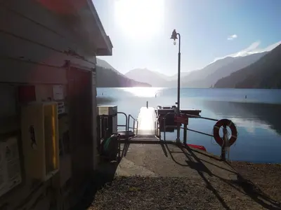 Resort and campground at west end of Crescent Lake (29458920490)