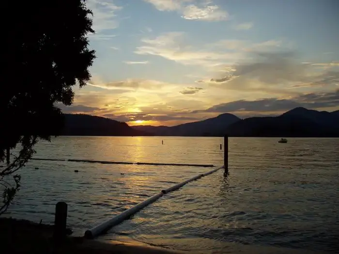 Springy Beach at Sunset