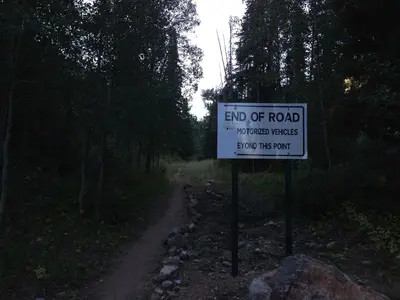2013-08-09 07 44 25 Southern end of four-wheel drive, high clearance access along the Jarbidge River, Nevada