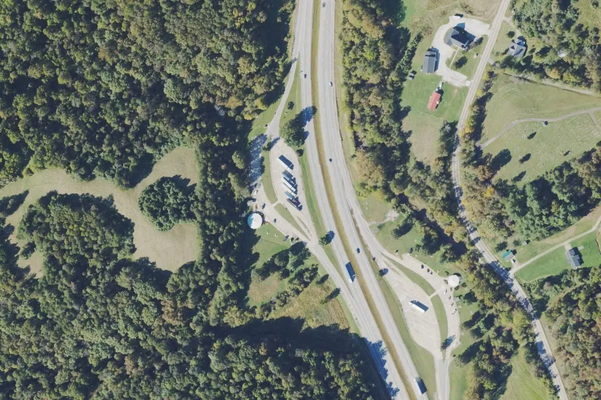 Aerial view