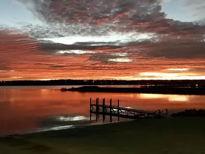 Speegleville boat ramp at sunrise