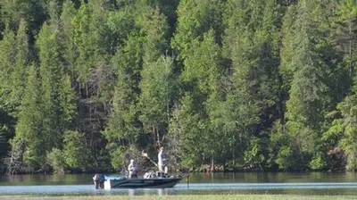 Ausable River Camping Boat 1