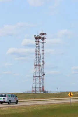 Lathom Microwave Relay Towers