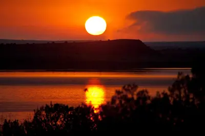 Santa Rosa Lake sunrise1