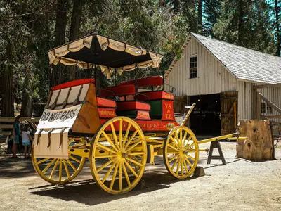 Yosemite Stage and Turnpike Company Stagecoach