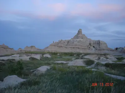Sunrise at Badlands National Park, South Dakota - panoramio