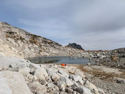 Camping at Lake Olrun in the Enchantments (11 October 2024)