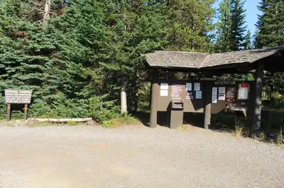 Lizard Creek Campground Kiosk