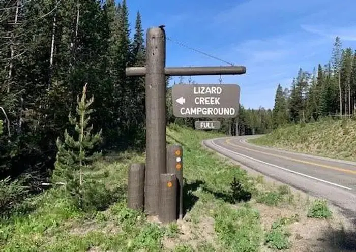 Lizard Creek Entrance Sign
