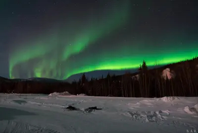 Auroras at Chena Hot Springs