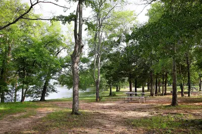 Picnic Area Lake Tawakoni State Park Texas 2023