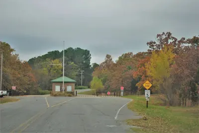 Porum Landing Campground Gateshack Entrance