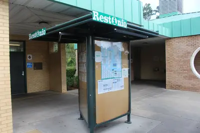 Rest area 20162 information board
