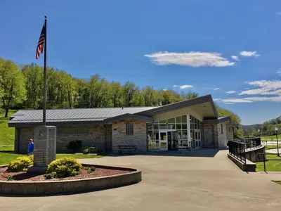 I-79 rest stop, Bridgeport, West Virginia - 20200510