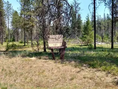 Gillette Campground Entry Sign
