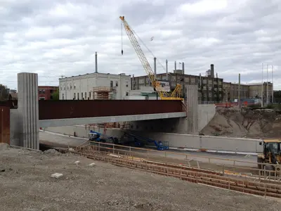 New bridge span - panoramio