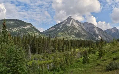 Mount Lorette panorama