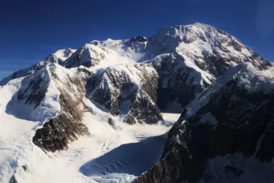 Mount Denali from Plane