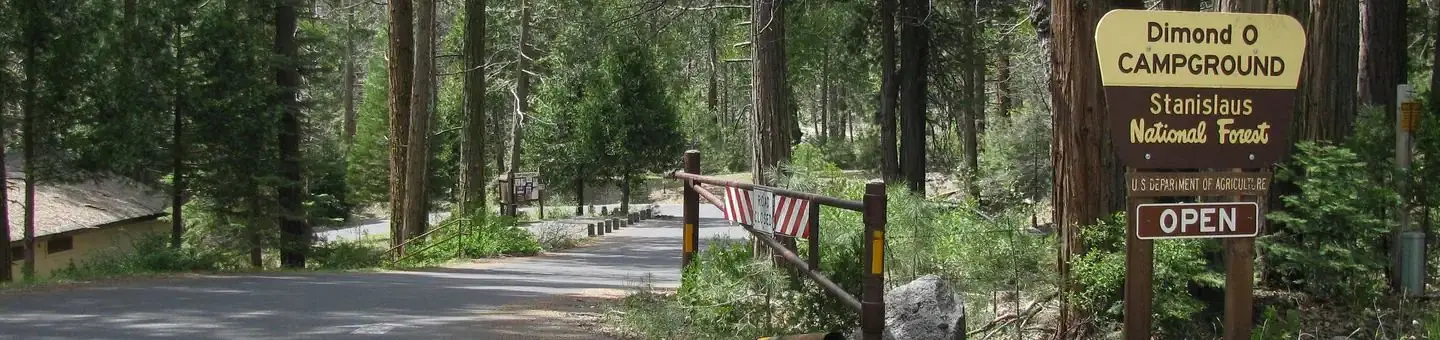 Dimond O Camprground Entrance