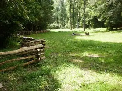 Wash Creek Horse Camp large firepit