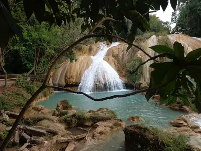 Minicascada en Agua Azul 2
