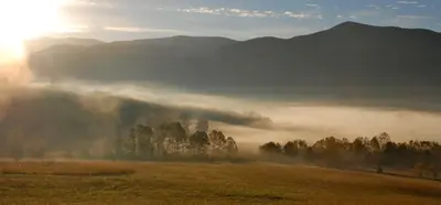 Mist Settles Into The Valley
