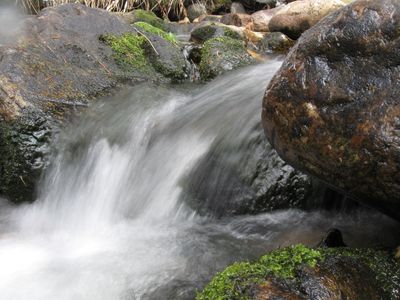 Waterfall near Upper Lehman Creek Campground dyeclan.com - panoramio