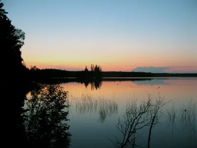 Kinnaird Lake Island