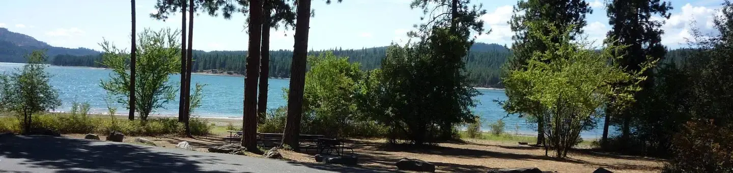 Overlooking the lake