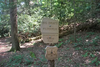 Big Draft Wilderness Sign