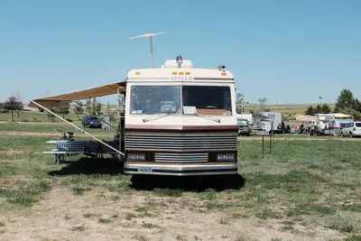 1982 Apollo 3300 IB motorhome during 2019 Vintage Camper Trailer Rally at Cam-Plex in Gillette, Wyoming (3)