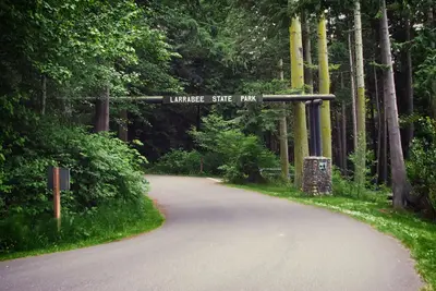 Larrabee State Park, gate