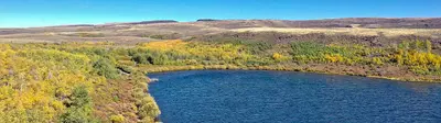 Fall colors at Fish Lake, Steens Mountain (48838002968)