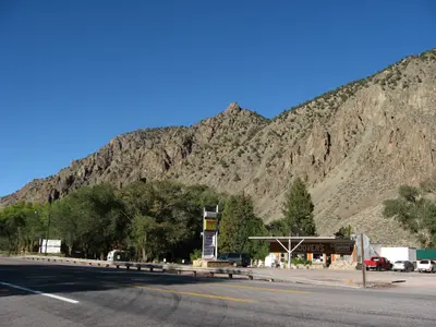 Kyhv Peak View From Rock Canyon
