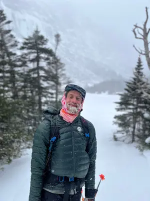 Noah Dines in Baxter State Park